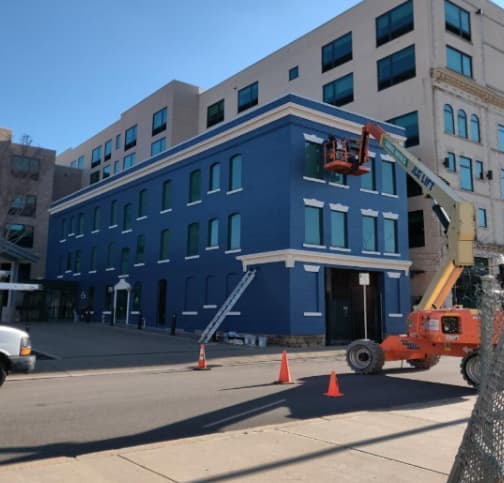 St Clair Country Club commercial painting