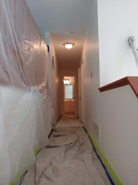 Before - Home painting project