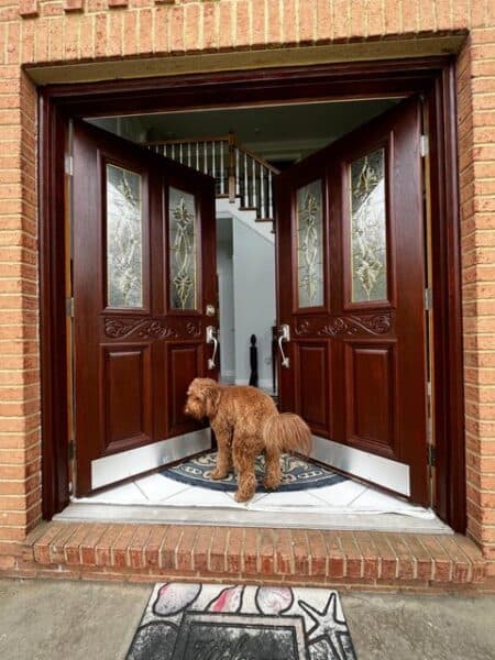 After - Door painting renovation