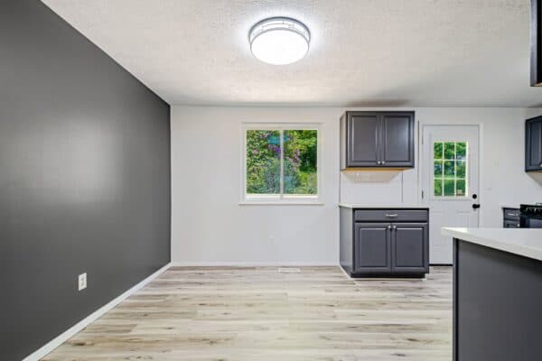 After commercial painting