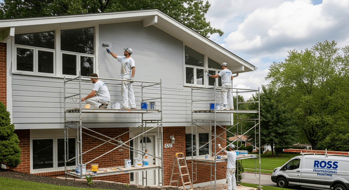 Exterior painting services in Ross Township, PA