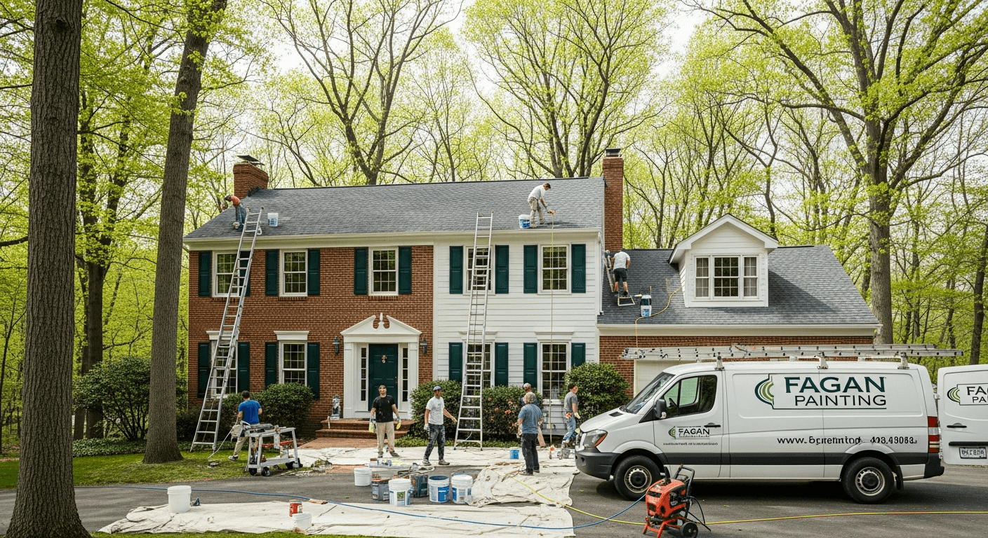 Fagan Painting team serving Ross Township, PA