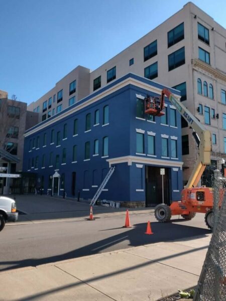 After - Hotel Indigo painting project