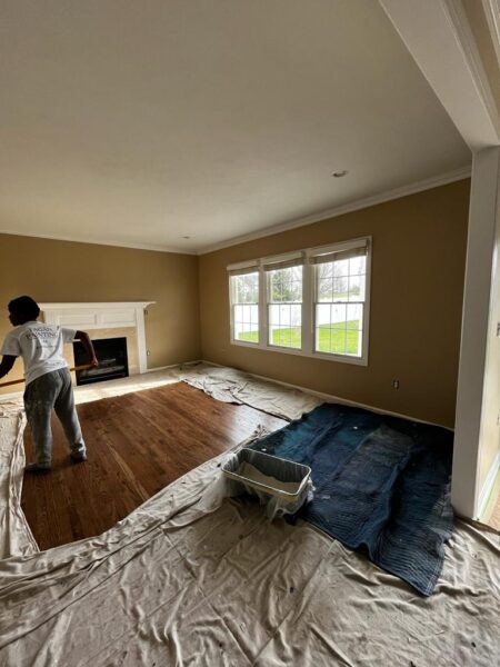 Number one interior painting specialists in Pittsburgh showing expert craftsmanship and professional service