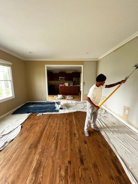 The benefits of hiring a house painter for touch-up and re-paint work
