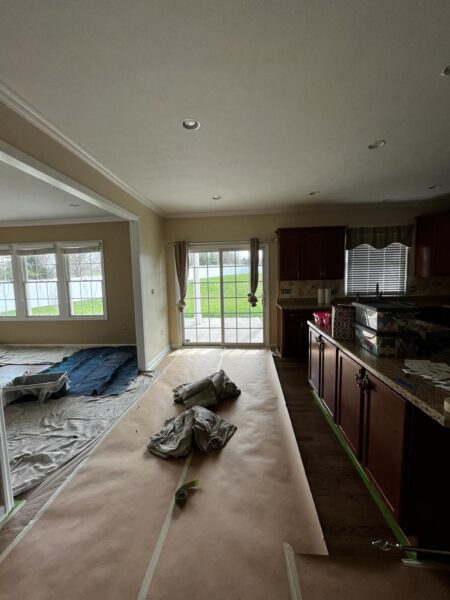 High-quality interior home painting in Pittsburgh showing flawless finishes and expert craftsmanship