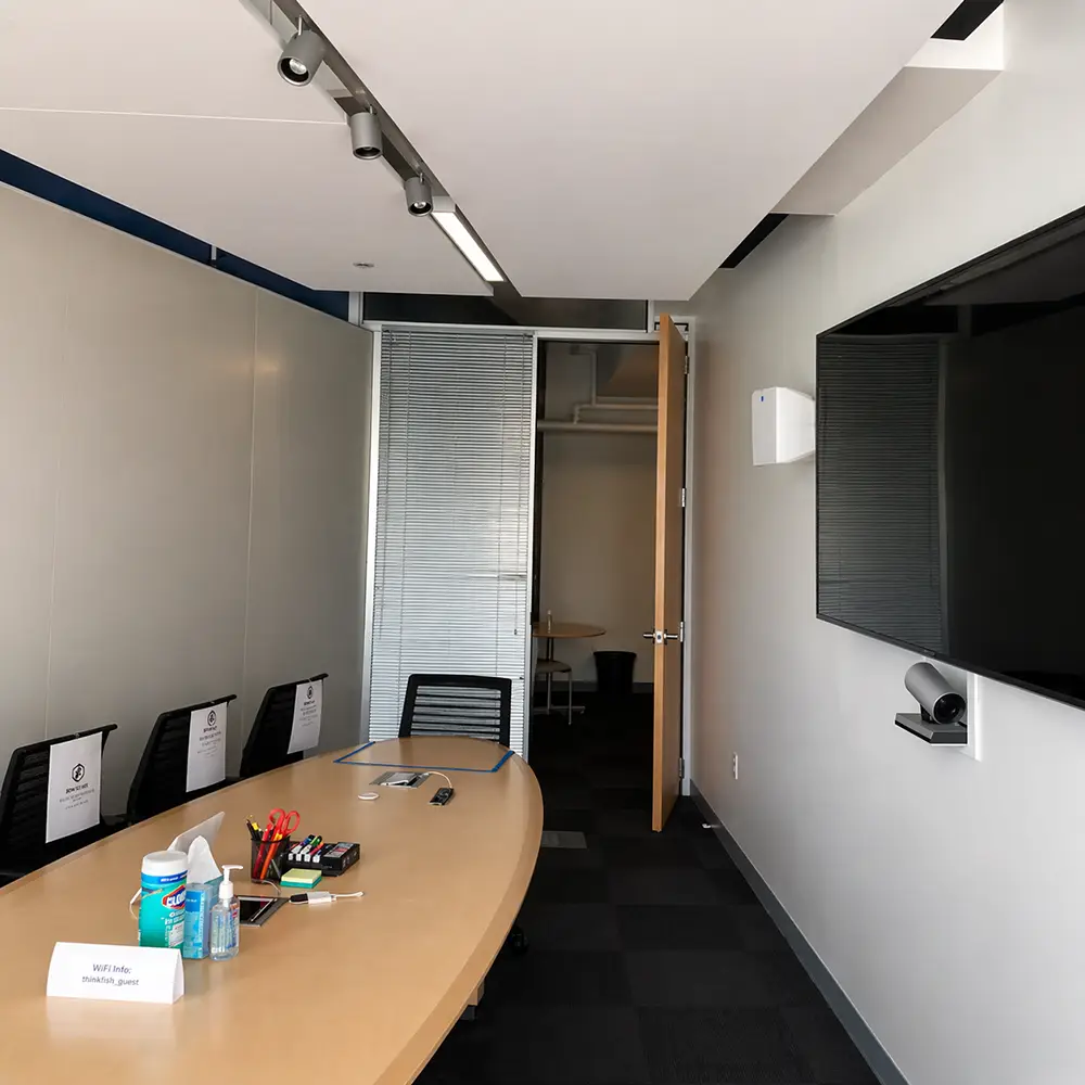 Completed office paint work by Fagan Painting